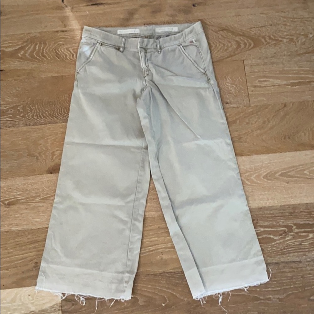 Anthropologie wide leg pants